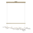 Hubbardton Forge 2023 Soft Gold Coastal White Standard Coral LED Pendant
