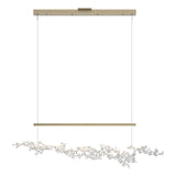 Hubbardton Forge 2023 Soft Gold Coastal White Standard Coral LED Pendant