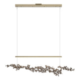 Hubbardton Forge 2023 Soft Gold Bronze Standard Coral LED Pendant
