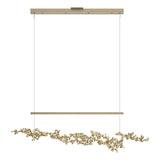 Hubbardton Forge 2023 Soft Gold Modern Brass Standard Coral LED Pendant
