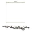 Hubbardton Forge 2023 Sterling Natural Iron Standard Coral LED Pendant