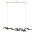 Hubbardton Forge 2023 Sterling Ink Standard Coral LED Pendant