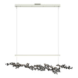 Hubbardton Forge 2023 Sterling Ink Standard Coral LED Pendant