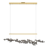 Hubbardton Forge 2023 Modern Brass Oil Rubbed Bronze Standard Coral LED Pendant