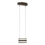 Hubbardton Forge 2023 Bronze Clear Glass (ZM) Standard Stacks LED Pendant