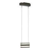 Hubbardton Forge 2023 Dark Smoke Clear Glass (ZM) Standard Stacks LED Pendant