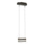 Hubbardton Forge 2023 Dark Smoke Clear Glass (ZM) Standard Stacks LED Pendant