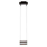 Hubbardton Forge 2023 Oil Rubbed Bronze Clear Glass (ZM) Standard Stacks LED Pendant