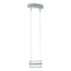 Hubbardton Forge 2023 Vintage Platinum Clear Glass (ZM) Standard Stacks LED Pendant