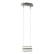 Hubbardton Forge 2023 Sterling Clear Glass (ZM) Standard Stacks LED Pendant