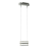Hubbardton Forge 2023 Sterling Clear Glass (ZM) Standard Stacks LED Pendant