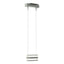 Hubbardton Forge 2023 Sterling Clear Glass (ZM) Standard Stacks LED Pendant