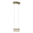 Hubbardton Forge 2023 Soft Gold Clear Glass (ZM) Standard Stacks LED Pendant