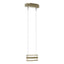 Hubbardton Forge 2023 Soft Gold Clear Glass (ZM) Standard Stacks LED Pendant