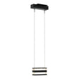 Hubbardton Forge 2023 Ink Clear Glass (ZM) Standard Stacks LED Pendant