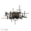 Hubbardton Forge 2023 Ink Brutus Sconce