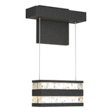 Hubbardton Forge 2023 Natural Iron Clear Glass (ZM) Stacks LED Sconce
