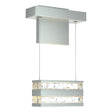 Hubbardton Forge 2023 Vintage Platinum Clear Glass (ZM) Stacks LED Sconce