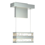 Hubbardton Forge 2023 Vintage Platinum Clear Glass (ZM) Stacks LED Sconce