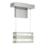 Hubbardton Forge 2023 Sterling Clear Glass (ZM) Stacks LED Sconce