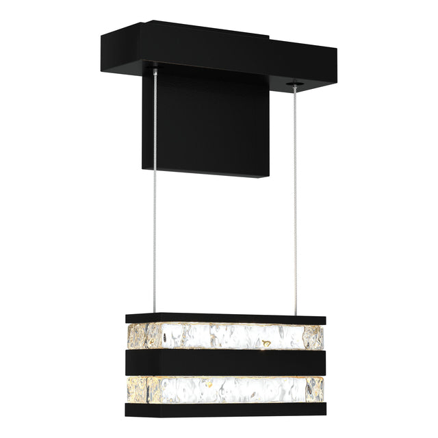 Hubbardton Forge 2023 Ink Clear Glass (ZM) Stacks LED Sconce