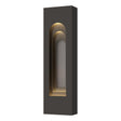 Hubbardton Forge 2023 Coastal Oil Rubbed Bronze Coastal Burnished Steel Procession Arch Small Outdoor Sconce