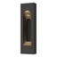 Hubbardton Forge 2023 Coastal Oil Rubbed Bronze Coastal Black Procession Arch Small Outdoor Sconce