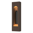 Hubbardton Forge 2023 Coastal Bronze Coastal Oil Rubbed Bronze Procession Arch Small Outdoor Sconce