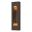 Hubbardton Forge 2023 Coastal Bronze Coastal Dark Smoke Procession Arch Small Outdoor Sconce