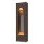 Hubbardton Forge 2023 Coastal Bronze Coastal Burnished Steel Procession Arch Small Outdoor Sconce