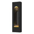 Hubbardton Forge 2023 Coastal Black Coastal Oil Rubbed Bronze Procession Arch Small Outdoor Sconce