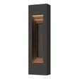 Hubbardton Forge 2023 Coastal Oil Rubbed Bronze Coastal Oil Rubbed Bronze Procession Small Outdoor Sconce
