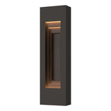 Hubbardton Forge 2023 Coastal Oil Rubbed Bronze Coastal Oil Rubbed Bronze Procession Small Outdoor Sconce
