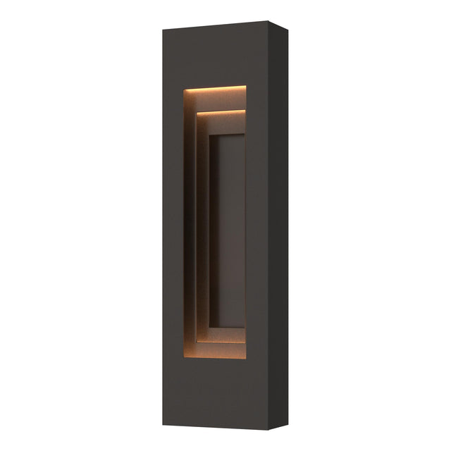 Hubbardton Forge 2023 Coastal Oil Rubbed Bronze Coastal Oil Rubbed Bronze Procession Small Outdoor Sconce