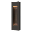Hubbardton Forge 2023 Coastal Oil Rubbed Bronze Coastal Natural Iron Procession Small Outdoor Sconce