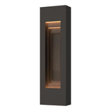 Hubbardton Forge 2023 Coastal Oil Rubbed Bronze Coastal Natural Iron Procession Small Outdoor Sconce