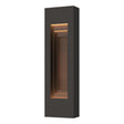 Hubbardton Forge 2023 Coastal Oil Rubbed Bronze Coastal Bronze Procession Small Outdoor Sconce
