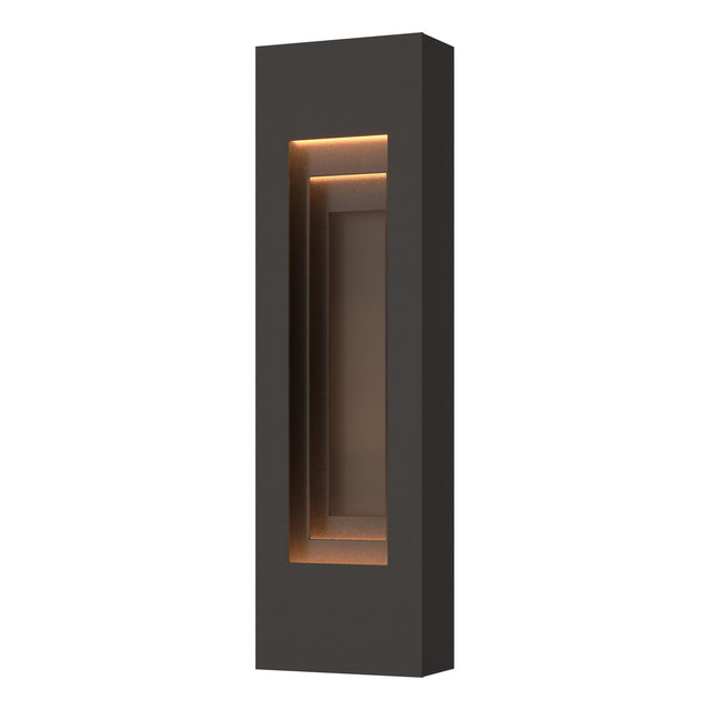 Hubbardton Forge 2023 Coastal Oil Rubbed Bronze Coastal Dark Smoke Procession Small Outdoor Sconce