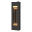 Hubbardton Forge 2023 Coastal Natural Iron Coastal Oil Rubbed Bronze Procession Small Outdoor Sconce