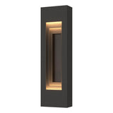 Hubbardton Forge 2023 Coastal Natural Iron Coastal Oil Rubbed Bronze Procession Small Outdoor Sconce