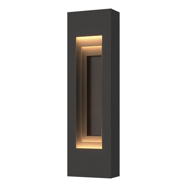 Hubbardton Forge 2023 Coastal Natural Iron Coastal Oil Rubbed Bronze Procession Small Outdoor Sconce