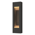 Hubbardton Forge 2023 Coastal Natural Iron Coastal Natural Iron Procession Small Outdoor Sconce