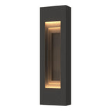Hubbardton Forge 2023 Coastal Natural Iron Coastal Natural Iron Procession Small Outdoor Sconce