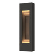 Hubbardton Forge 2023 Coastal Natural Iron Coastal Dark Smoke Procession Small Outdoor Sconce