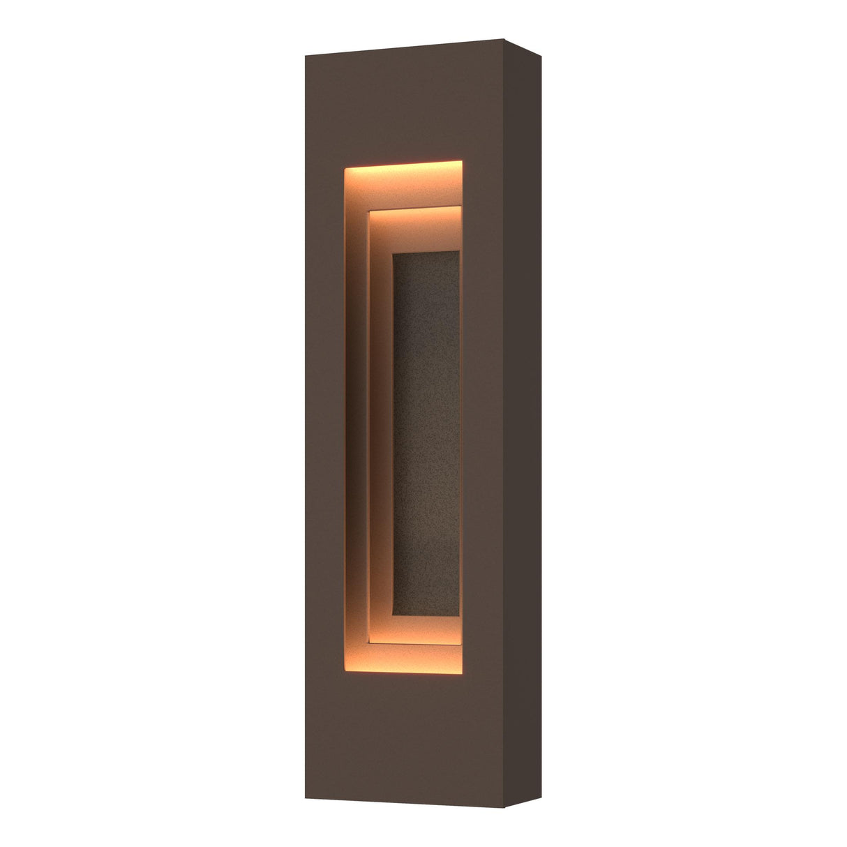 Hubbardton Forge 2023 Coastal Bronze Coastal Natural Iron Procession Small Outdoor Sconce