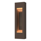 Hubbardton Forge 2023 Coastal Bronze Coastal Natural Iron Procession Small Outdoor Sconce