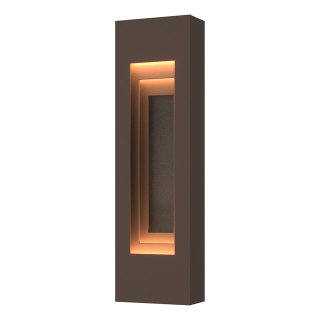 Hubbardton Forge 2023 Coastal Bronze Coastal Natural Iron Procession Small Outdoor Sconce