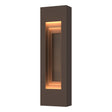 Hubbardton Forge 2023 Coastal Bronze Coastal Dark Smoke Procession Small Outdoor Sconce