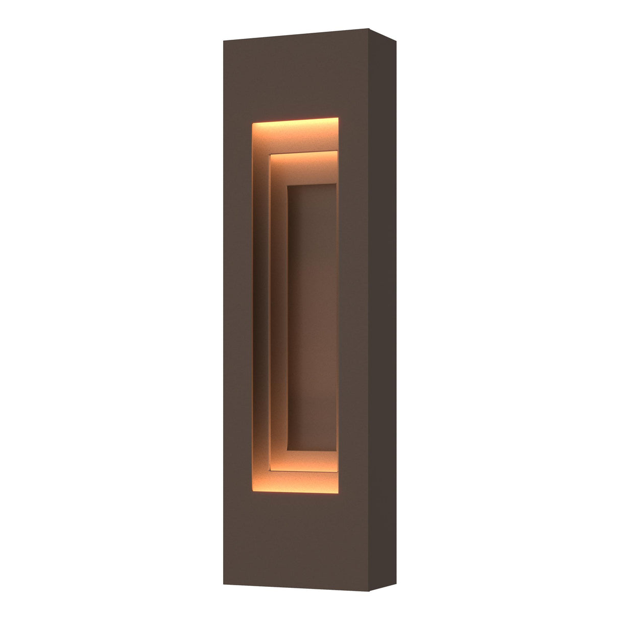 Hubbardton Forge 2023 Coastal Bronze Coastal Bronze Procession Small Outdoor Sconce