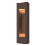 Hubbardton Forge 2023 Coastal Bronze Coastal Bronze Procession Small Outdoor Sconce